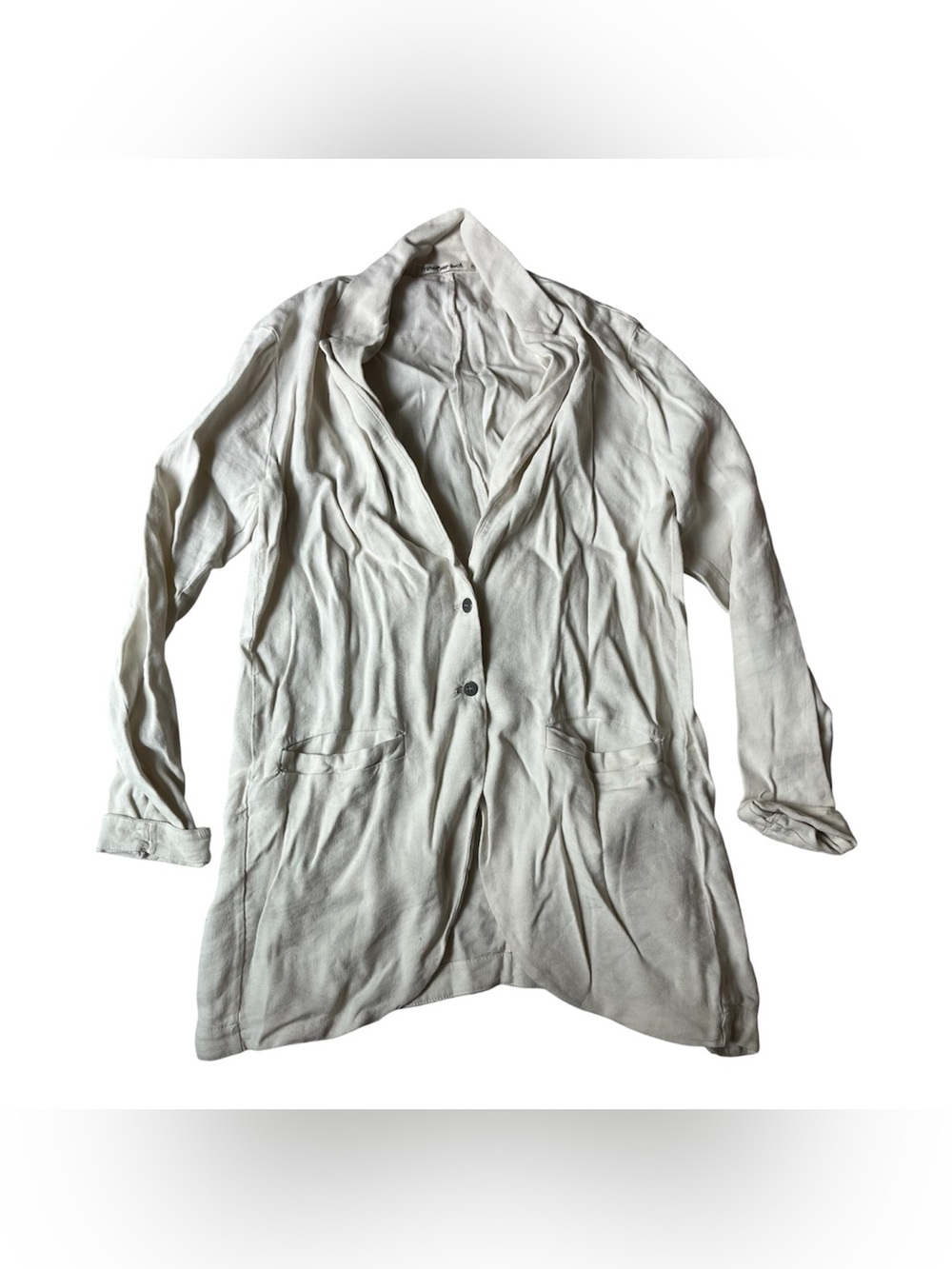 TRANSIT PAR SUCH WHITE BLAZER JACKET SIZE 3 or US 8-10